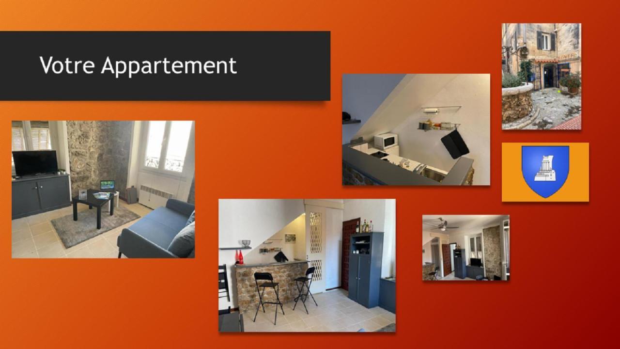 Appartement Trophée d'Auguste à La Turbie Extérieur photo