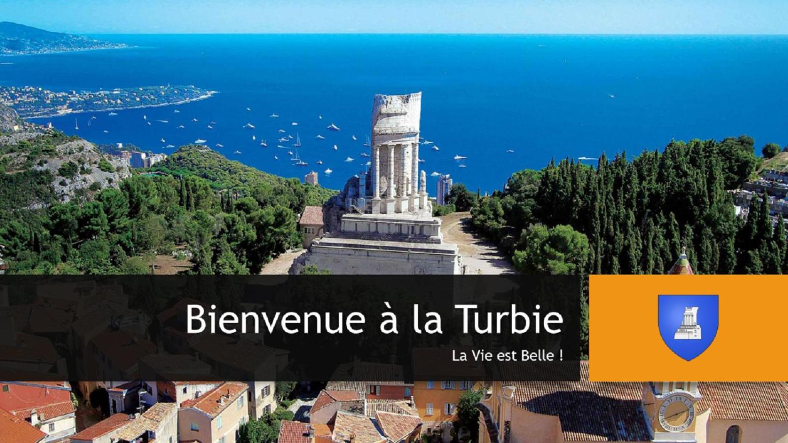 Appartement Trophée d'Auguste à La Turbie Extérieur photo